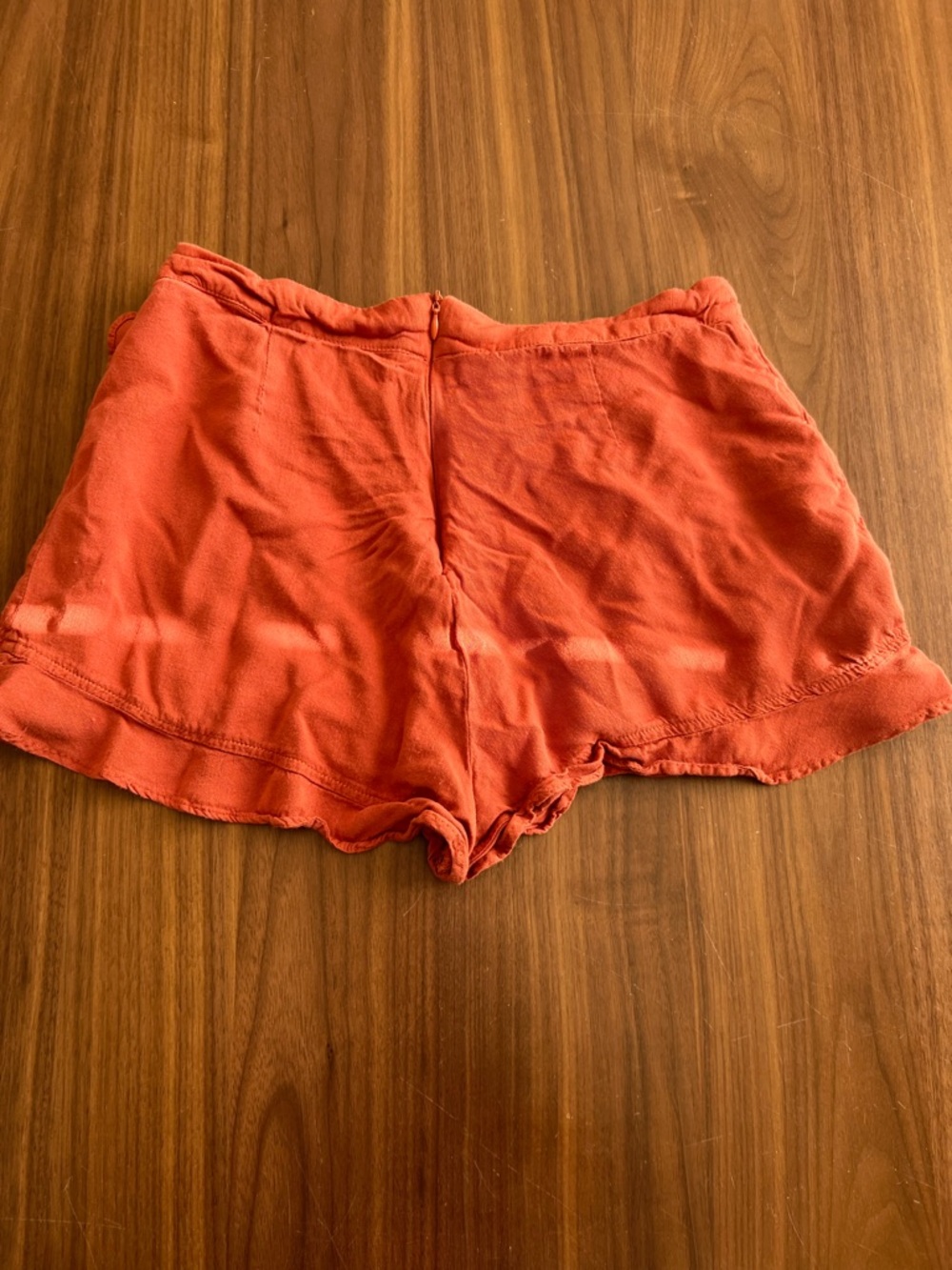 Altar'd State Rust Red Ruffled Skort - Picture 3 of 4